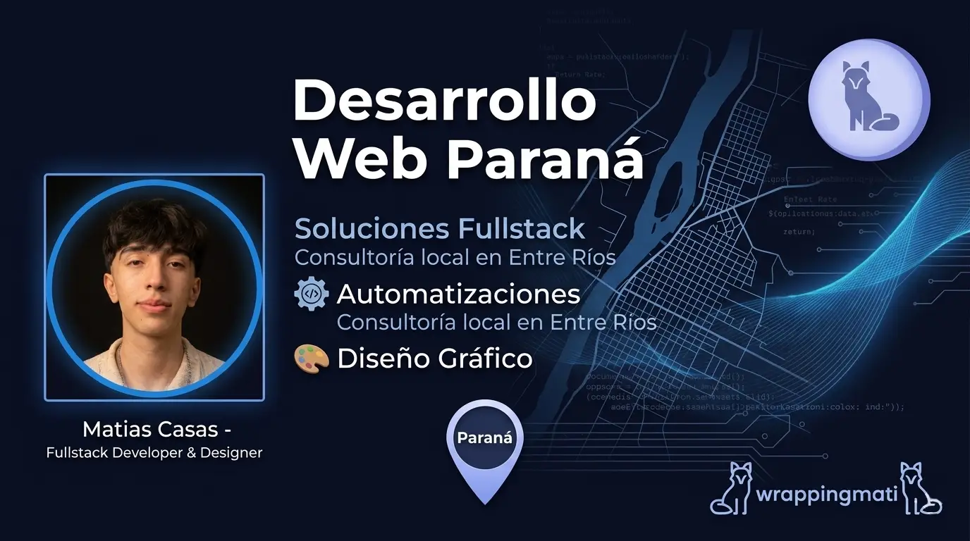 Desarrollador web en Paraná — wrappingmati